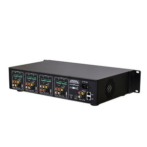 4 Zone Netwerk <span class=keywords><strong>Audio</strong></span> Versterker Bt5.0 H-DMI Coaxiale Optische 16 Kanalen Versterkers Multi-Room Afspelen Ondersteuning Draadloze Microfoon - Product Image 2