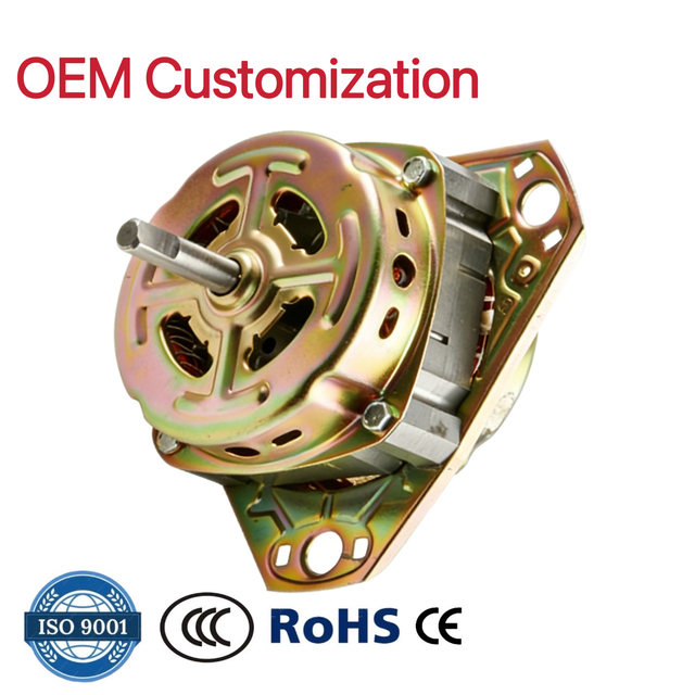 Copper 135W Washing Machine Motor XD Washing Machine Spare Parts for Whirlpool Panasonic