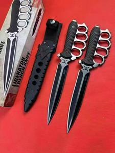 Accesorios para Juegos <span class=keywords><strong>de</strong></span> Anime, Cuchillos Combinados <span class=keywords><strong>de</strong></span> Aleación M48, Herramienta <span class=keywords><strong>de</strong></span> Corte Funcional para Exteriores, Alta Dureza, Funda Integrada Acanalada - Product Image 6