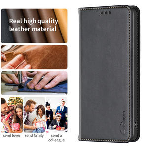 Funda <span class=keywords><strong>de</strong></span> Piel Sintética para Teléfono Móvil Red Rice NOTE14 14C con Cierre Magnético y Diseño Hecho a Mano - Product Image 3