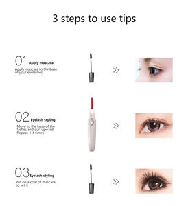 Rizador de Pestañas Eléctrico Recargable de Doble Cara, Mini, Personalizado, Producto OEM - Product Image 5