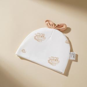 Spring & Fall Baby Bucket Chapéus para 0-3 Meses Masculino e Feminino Fino Algodão Verão Caps para Recém-nascido Fetal - Product Image 6