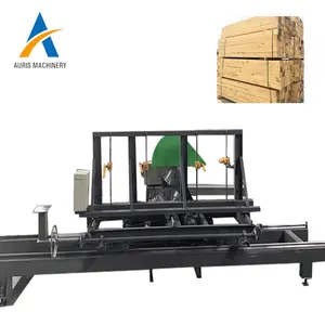 Log saw multi blade machine horizontal log sawing cutter bench big automatic log saw machine