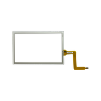 QSI QTERM-G723551R Panneau en verre tactile résistif 4 fils avec câble flexible FPC, pièces de rechange pour écran tactile industriel HMI
