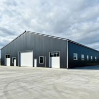 Structure en acier industrielle pour entrepôt, grande portée, conception personnalisée, fabricant de bâtiments métalliques OEM ODM pour importateurs