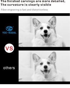 50w充電式ファイバーレーザーマーキングマシン: ポータブル4.5-7kgオンザゴー用デザイン - Product Image 5