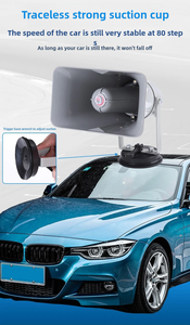 किंग मेगाफोन CR-817 वाहन-माउंटेड मेगाफोन वाटरप्रूफ 50w हाई पावर मेगाफोन - Product Image 6