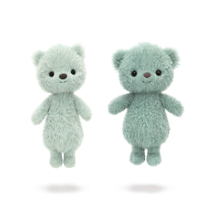 Jouets en peluche personnalisés en coton PP avec motif d'ours mignon, créez vos propres poupées d'animaux de <span class=keywords><strong>dessin</strong></span> <span class=keywords><strong>animé</strong></span> (31cm-50cm) - Product Image 3