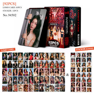 MANON SOPHIA DANIELA LARA MEGAN YOONCHAE KPOP KATSEYE BEAUTIFULCHAOS Lomoフォトカードペーパーアート収集可能92個 - Product Image 1