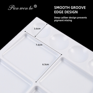 <span class=keywords><strong>Palette</strong></span> <span class=keywords><strong>de</strong></span> peinture d'art 20 puits mélangeant la <span class=keywords><strong>palette</strong></span> <span class=keywords><strong>de</strong></span> peinture d'aquarelle Palettes <span class=keywords><strong>de</strong></span> plateau <span class=keywords><strong>de</strong></span> peinture en plastique pour les peintres experts - Product Image 6