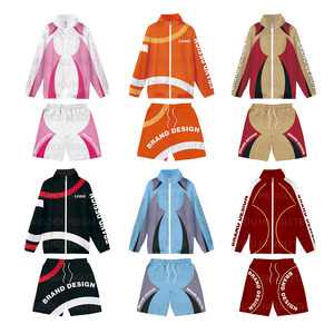Completi personalizzati pantaloncini alla moda <span class=keywords><strong>giacca</strong></span> a vento da <span class=keywords><strong>uomo</strong></span> - Product Image 1