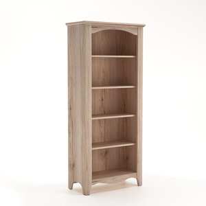 ตู้เก็บของแบบเปิดชั้นวางหนังสือทรงสูงแบบคลาสสิก - Product Image 1
