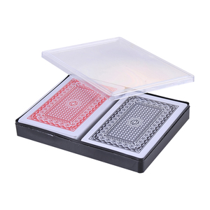 Impresión personalizada SHUNDA Baraja de cartas promocional Publicidad Poker Paper Royal Naipes Plástico de Taiwán Normal CN;ZHE - Product Image 4