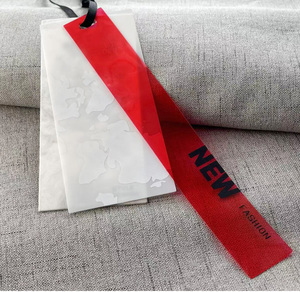 ป้ายแขวนเสื้อผ้าแบบกำหนดเองสำหรับพิมพ์โลโก้ ป้ายเสื้อผ้า ตัวเลือกกระดาษคราฟท์และพีวีซี ป้ายแฟชั่นสำหรับร้านขายเสื้อผ้า รับผลิตแบบ OEM - Product Image 2