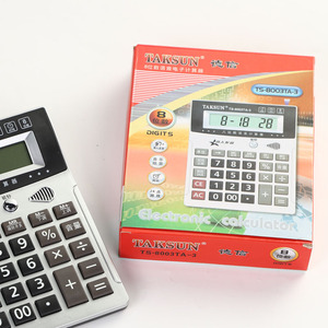 Calculatrice vocale Taksun Ts8003ta à 38 chiffres avec double alimentation pour usage professionnel et bureautique - Product Image 1