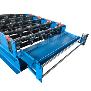 신형 중국 신보 IBR 지붕판 롤 성형기 단층 트라페조이드 지붕 패널 기계 - Product Image 3
