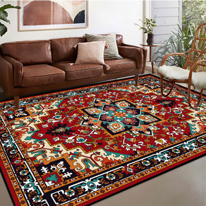 <span class=keywords><strong>Tapis</strong></span> moderne lavable en machine <span class=keywords><strong>80x120</strong></span> pouces avec dos antidérapant pour salon - Product Image 5