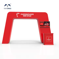 Tentspace Factory Arche de célébration portable et pliable Entrée d'événement Passerelle à thème décorative pour portail de course ou de fête de mariage