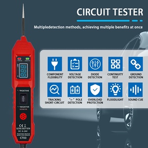 Testeur de circuit automobile avec affichage de tension LED - Convient pour le kit de sonde d'alimentation pour véhicules à courant continu de 3,5 à 36 V - Product Image 2
