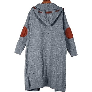 Suéter Abrigo Holgado y Cómodo con Capucha y Mangas Largas para Mujer, Estilo Moderno - Product Image 3