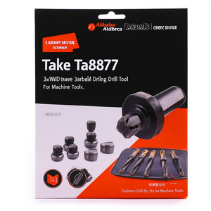 Foret à plaquettes de carbure Ttake Ta8877 3xD pour machines-outils - Product Image 2