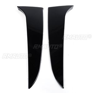 1 Par de Alerones Laterales Negros Brillantes para Ventana Trasera, Divisores de Aire para BMW X1 E84 2009 2010 2011 2012 2013 2014 2015, Alerones para Estilizar el Automóvil - Product Image 4