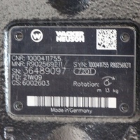 Pièces d'excavatrice Pompe hydraulique 1000411755 1000411755 R902569211 A10V018 Pompe à piston hydraulique Ze17 pour série Kawasaki