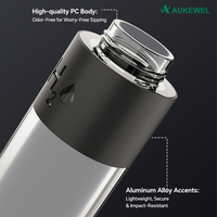 Bouteille d'eau hydrogénée portable 4000ppb 6000ppb, générateur d'eau riche en hydrogène avec écran couleur HD