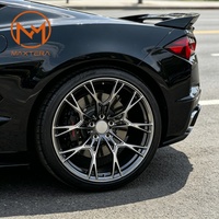 Jantes de voiture pour passagers Maxtera forgées sur mesure, polies, style VR D01, pour Corvette, Mustang, Ferrari, Tesla, BMW M3, M4, Audi RS, jantes en alliage