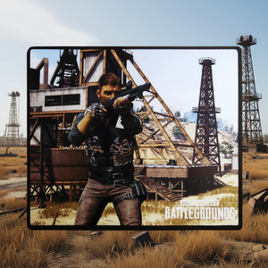 PlayerUnknown's Battlegrounds <b>Mouse</b> <b>Pad</b> 25x21 Cm Character Shotgun Gaming - Product Image 3