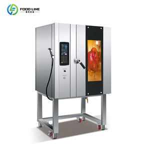Four à convection électrique de grande taille pour cuisine commerciale, machine à cuire les pizzas, pains et gâteaux, grand four à sole pour boulangerie, <span class=keywords><strong>grill</strong></span> - Product Image 3