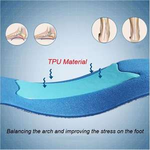 Soletta per scarpe e stivali da lavoro riscaldati in morbida pelle <span class=keywords><strong>Gel</strong></span> fornitori <span class=keywords><strong>suola</strong></span> in lattice nuova moda da corsa solette a carbone - Product Image 2