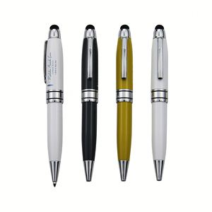 Bolígrafo de Lujo Mini Metálico Multifuncional con Mecanismo Giratorio, Personalizable con Tinta Negra, para Regalos de Hotel - Product Image 1