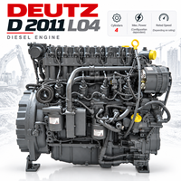 Moteur diesel industriel DEUTZ D2011 L4 36,5 kW 2800 tr/min, moteur compact haute puissance pour machines de construction mobiles