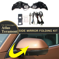 Kit de rétroviseurs latéraux pliables pour Volkswagen Atlas Teramont 2017-2022, moteur de rétroviseur pliable, rétroviseur électrique