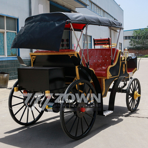 Carroza Turística Eléctrica Clásica ZOWN, Carro Real sin Caballos, con Batería, para Zonas Turísticas, Resorts, Bodas y Celebraciones - Product Image 2
