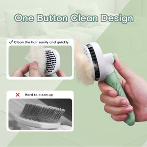 Autopulente peli di pelliccia di animali domestici spille in <span class=keywords><strong>Nylon</strong></span>/setole pettine cane e gatto spazzola - Product Image 6