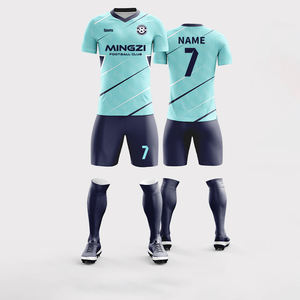 Nuevos conjuntos de camisetas de fútbol para adultos y niños, kits de camisetas de fútbol de diseño personalizado, ropa deportiva, uniforme de fútbol, trajes de entrenamiento de fútbol con estampado - Product Image 4