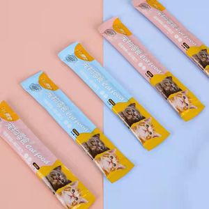 Aperitivos cremosos para gatos <span class=keywords><strong>de</strong></span> 15g al por mayor <span class=keywords><strong>de</strong></span> fábrica para mejorar el peso nutricional y saludable, <span class=keywords><strong>bozal</strong></span> fluido, paquete <span class=keywords><strong>de</strong></span> granos húmedos, aperitivos para mascotas - Product Image 4