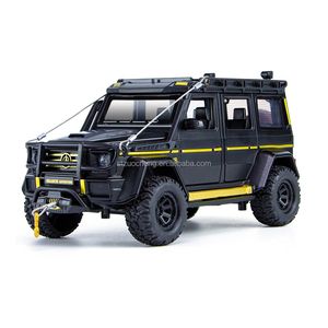 1:24 light sound fuoristrada veicolo giocattolo Bens G550 Adventure diecast cars con verricello estensibile - Product Image 3