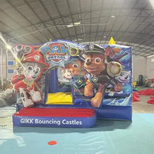 Beste Prijs Opblaasbare Bounce Huis Springen Kasteel Paw Patrouilles Bounce Glijbaan Combo Te Koop 1 Stuk Unisex Zonnige Achtertuin