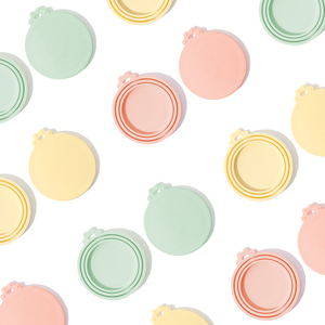 Custom Logo Color Reusable Silicone Airtight Pet Food Saver Lid Food Grade Can Cover - Product Image 3