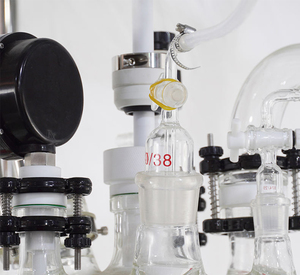 Réacteur en verre monocouche de 5 L avec moteur, cuve de réaction chimique agitée pour laboratoire, dotée d'une télécommande - Product Image 3
