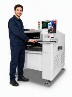 Precio Preferencial Especial: Máquina de Colocación de Componentes SMT de Escritorio, Montadora de Chips LED, 8 Cabezales, 80 Alimentadores, 10 Cámaras