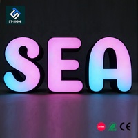 Lettres en relief 3D personnalisées à LED, étanches, pour la publicité extérieure des hôpitaux et des entreprises, IP65 avec éclairage décoratif