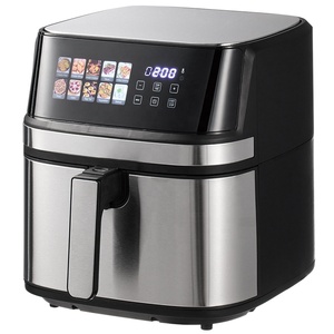 267160 Friteuse à <span class=keywords><strong>air</strong></span> numérique électrique sans huile 1700W+500W 8L en acier inoxydable multifonction 2026 - Product Image 1