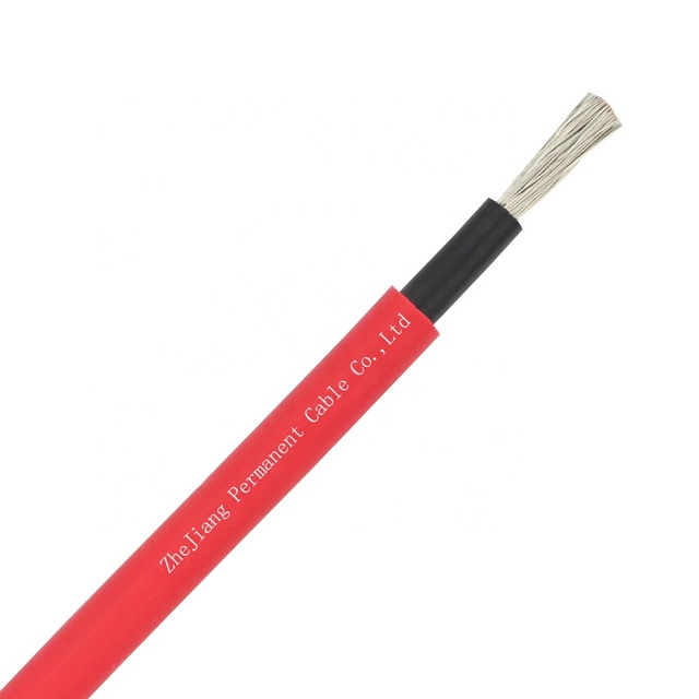 Solar DC Cable 1500V TUV 2.5mm 4mm 6mm 10mm Solar System Inverter Cables Photovoltaic Wire PV Cable