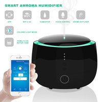 Zemismart Tuya WiFi 300ml diffuseur d'huiles essentielles à ultrasons électronique maison parfum brumisateur Alexa Google Home Compatible