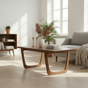 Modern <b>Wooden</b> Dining Table <b>Solid</b> Indonesian Teak Rectangular Dining <b>Desk</b> for Living Room Hotel Home Furniture - Product Image 1
