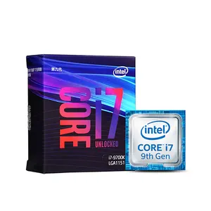 Intel Core i7 9700K 9e génération pc gaming, processeur cpu, 8 cœurs, 8 threads, socket LGA1151